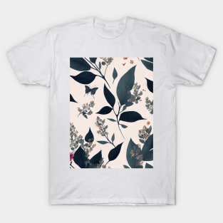 Chromatic Botanic Abstraction #82 T-Shirt
